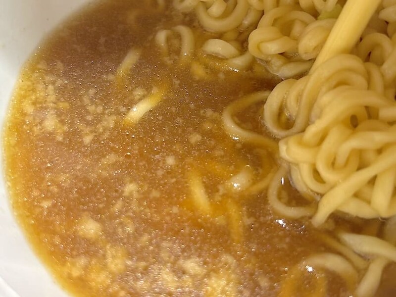 うまみが溶け込んだスープ