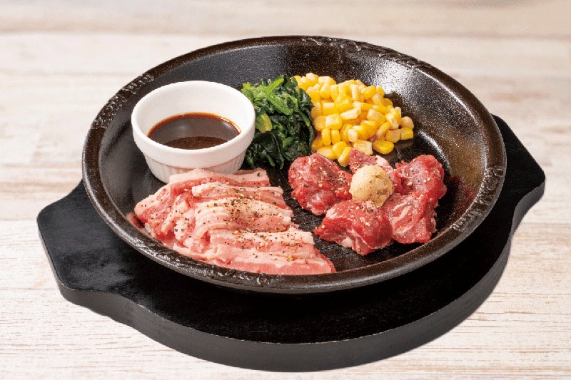 カルビ＆カットステーキ(60g)