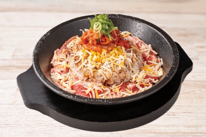 牛カルビキムチーズペッパーライス