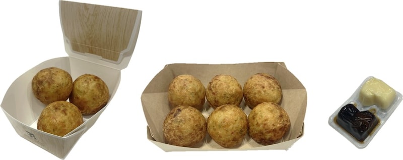 たこ焼きソースとマヨネーズは別添え