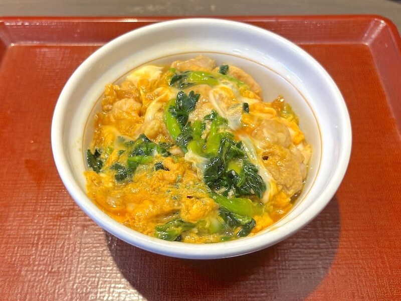 菜の花の親子丼