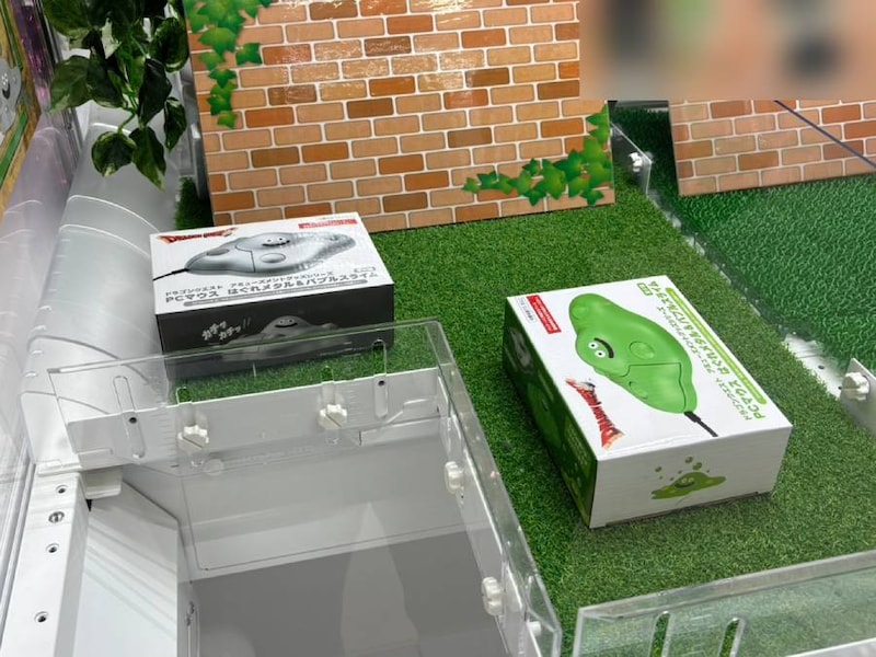 クレーンゲームコーナーで早速実物を発見