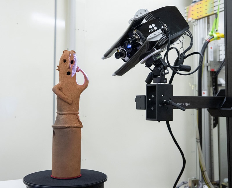東京国立博物館の研究用3Dデータをもとにした1/6スケール