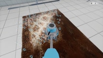 SNSでよく見る“あの洗浄動画”の快感？新作「絨毯を洗うゲーム」がSteamに登場、しかし中身は隕石が降るクセ強ループゲー