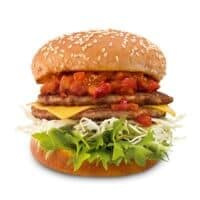 ドムドム、今度はケバブ風　肉感強めの「ケバブバーガー」発売