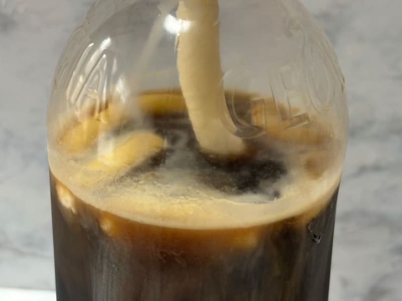 ペットボトルにクーリッシュを直接注入