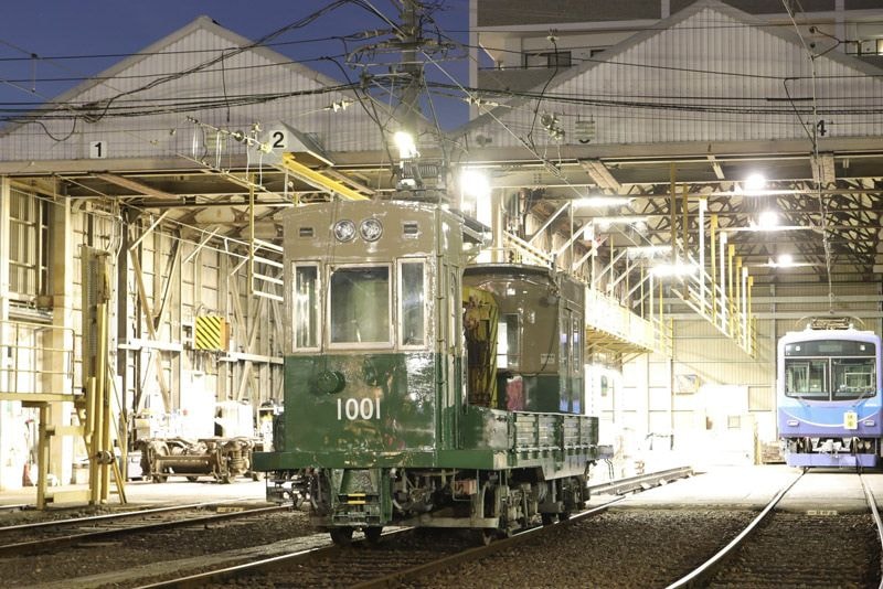 電動貨車 デト1000形 1001号
