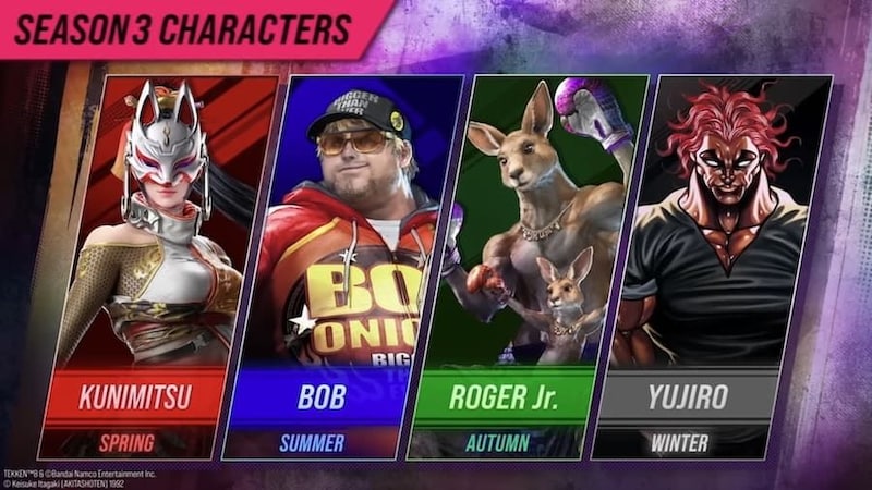 シーズン3の追加キャラクターは4人目