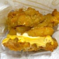 揚げ物で揚げ物を挟む……！KFCの“暴力的”新作「ダブルダウンフィレバーガー」は背徳感MAXの一品だった