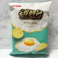 脳がバグるレベルの再現度　「目玉焼きチップス」が完全に目玉焼き味だった
