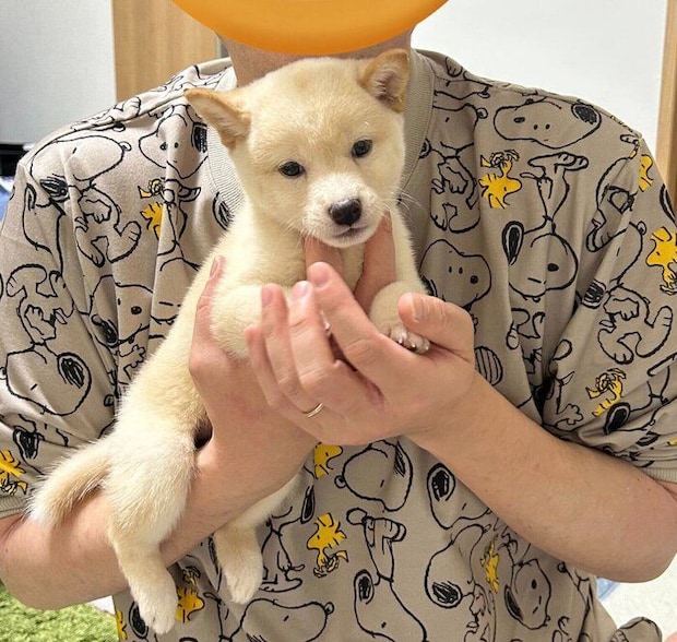 生後2カ月のころのつむぎくん