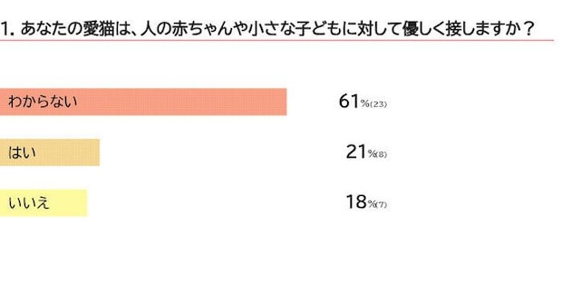 愛猫は子どもに優しい?