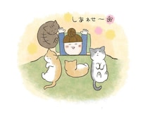 冬は「猫湯たんぽ」祭り！8頭に囲まれる添い寝ハーレムは寝返りNG【連載】交通事故にあった猫を拾いました#241