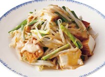 練りごまがコクを出してくれる！ 「もやしと厚揚げのごまドレサラダ」