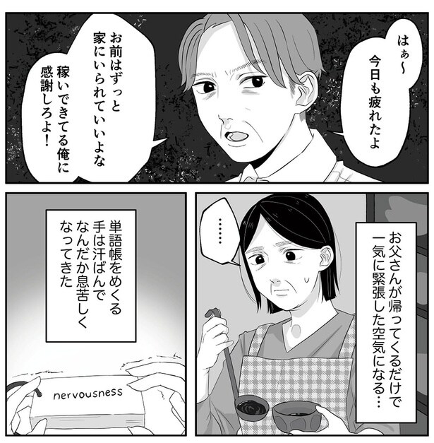 稼いできてる俺に感謝しろよ!