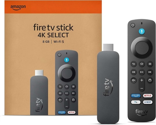 【New】Amazon Fire TV Stick 4K Select | 4Kの高画質ストリーミング | ストリーミングメディアプレイヤー
