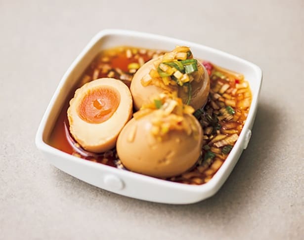 ハマる人続出！玉ねぎとねぎがたっぷり入った韓国の味卵