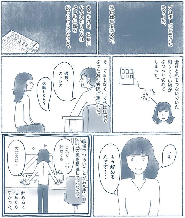 辞めると決めたら早かった