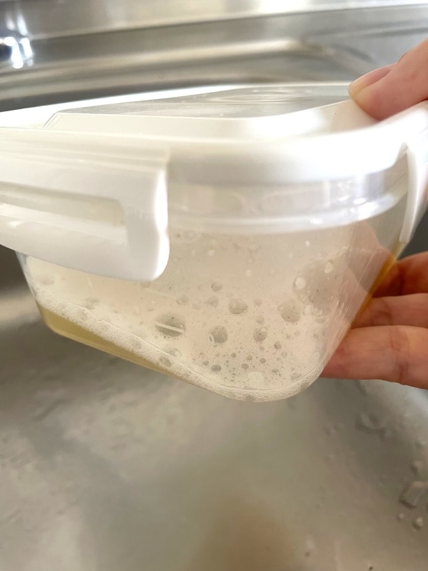 (((シャカシャカ)))振るだけ!(▶仕上がりは次へ)