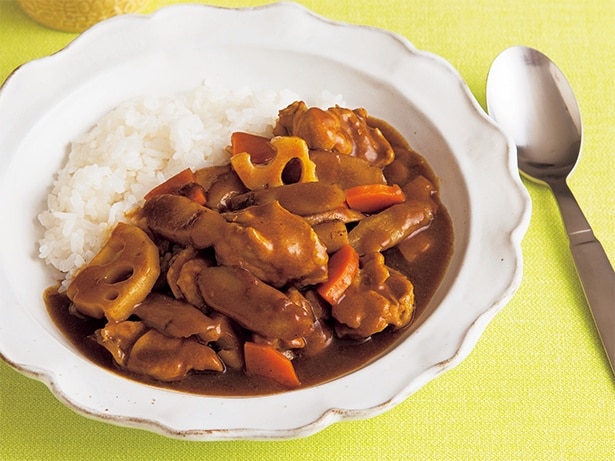 チキンと根菜のクイックカレー