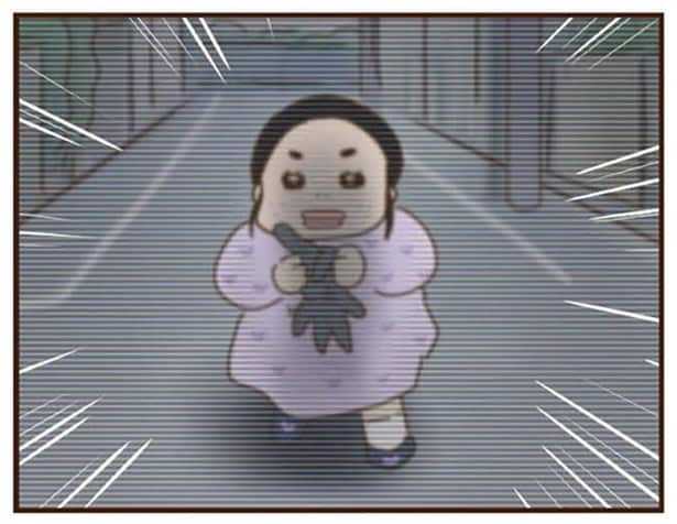 カメラに映る義姉