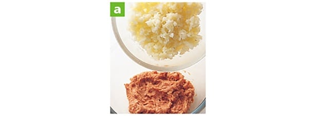 白菜の軸は刻んでシューマイのあんに加える