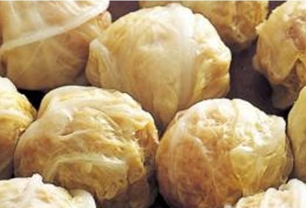 皮の代わりに白菜を