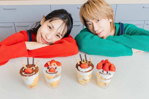 2人のデコレーション、ぜひマネしてみてください♪