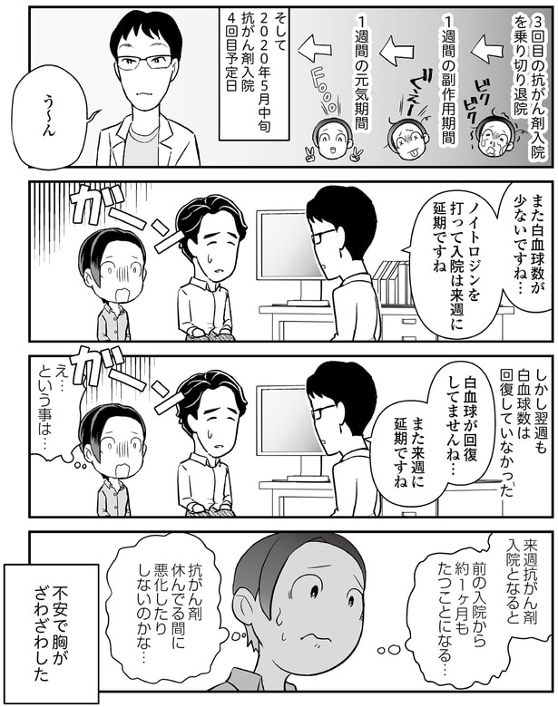 また来週に延期ですね