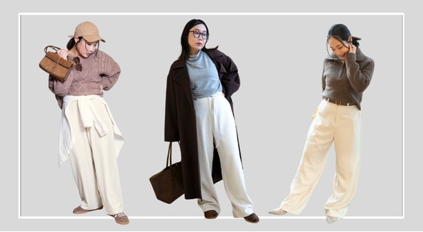冬こそホワイトパンツ！ すっきり見えを叶える大人の着回し術3選