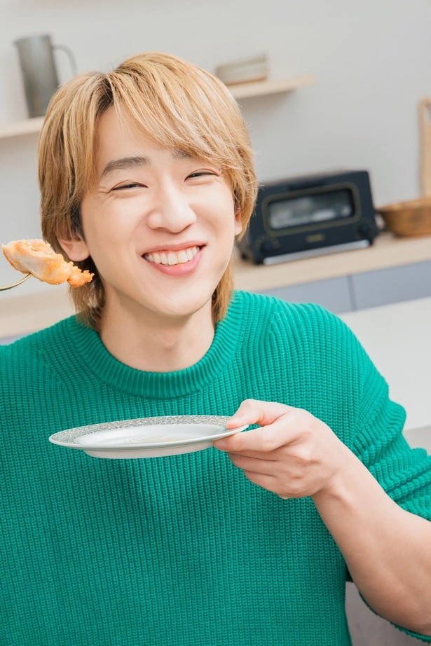 おいしさにこの笑顔！