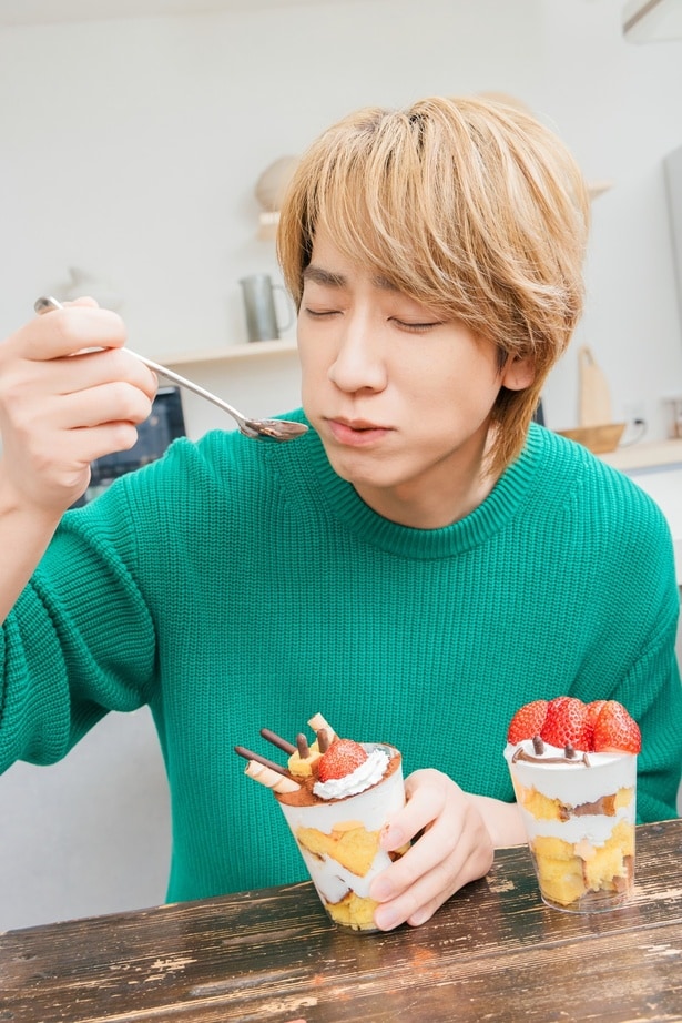 トナカイのトッピングは大人の味わい