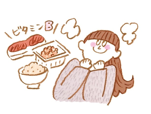 ビタミンB群でエネルギーをつくる