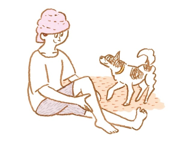 マッサージで気持ちよく血行促進!