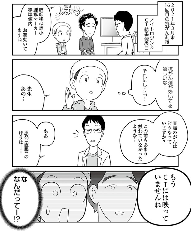 直腸のがんはどうなっていますか?