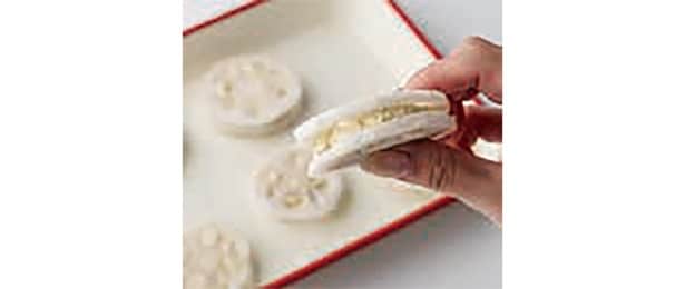 たっぷりはさむのがポイント