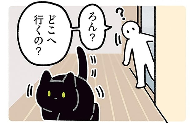 飼い主のピンチ到来。黒猫ろんがまさかの神対応で書類発見