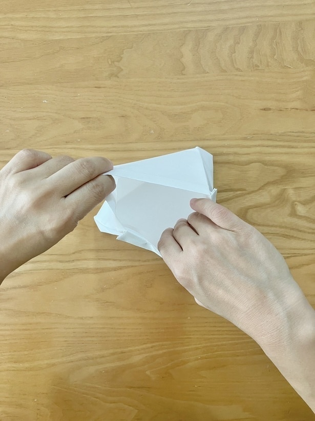 箱型になるように整える（▶︎ポイントは次へ）