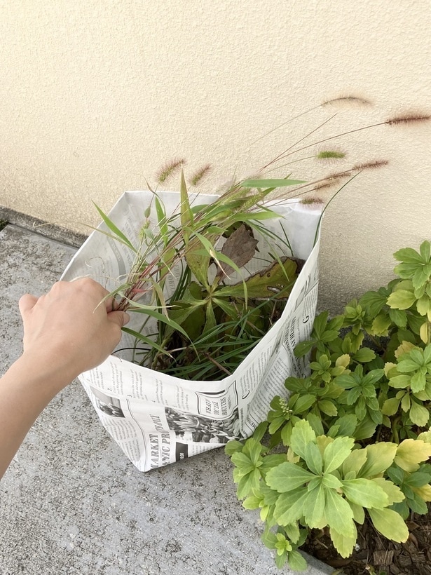 新聞サイズは、大きなゴミ袋を用意するほどではないけど容量はそれなりに欲しい、、、というときにピッタリ