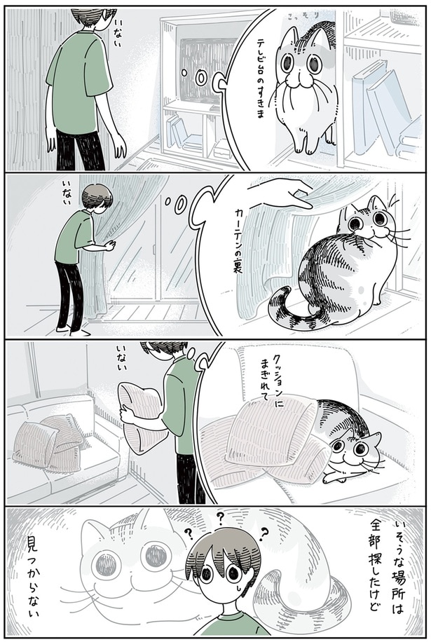 いそうな場所は全部探したけど