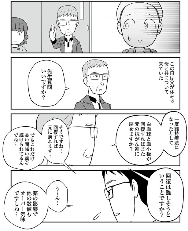 元の抗がん剤に戻せますか？
