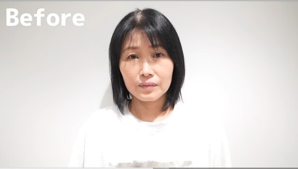 こんなにオレンジ色になって大丈夫…！？真っ黒な白髪染めから、はじめての「白髪ぼかし」