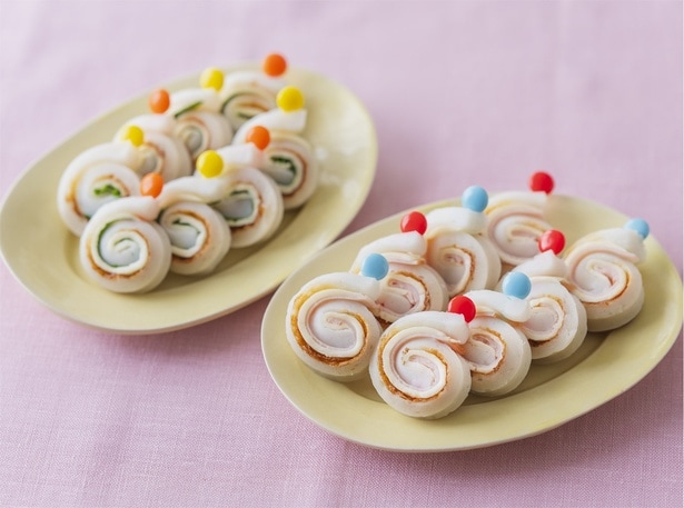 「のり＆チーズ」や「しば漬け＆青じそ」を巻いても！