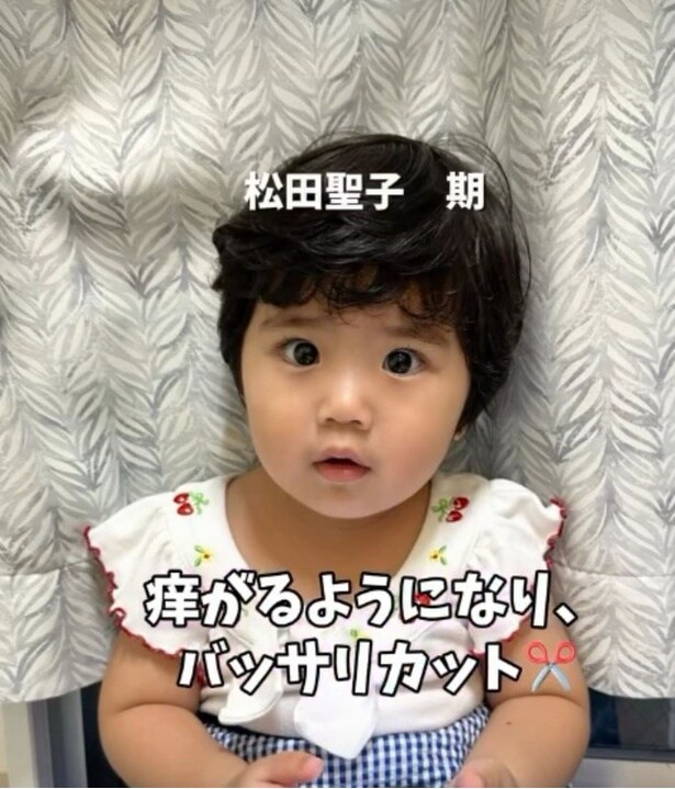 松田聖子期→ヘアセットは欠かせない(次へ⇒)