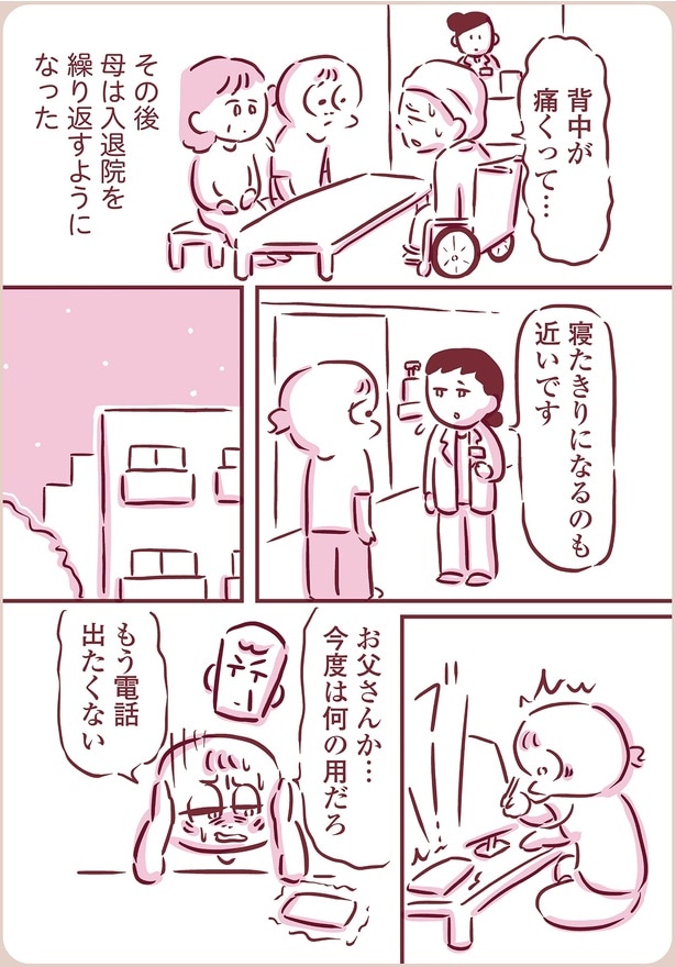 母は入退院を繰り返すようになった
