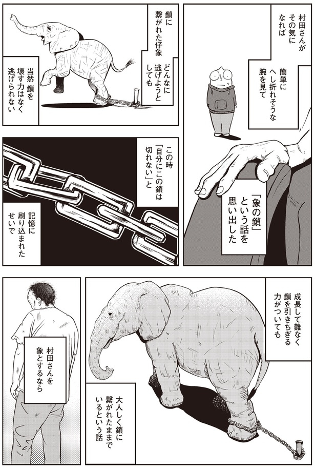 「象の鎖」という話を思い出した