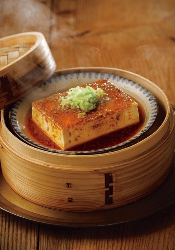 「旨辛蒸し麻婆豆腐」