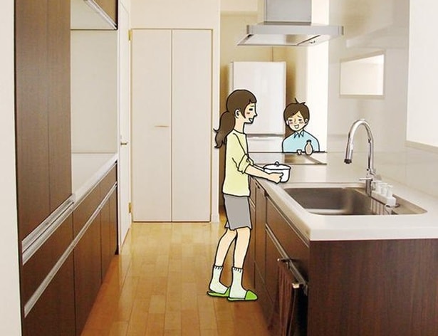 キッチンにも、なんにもない!