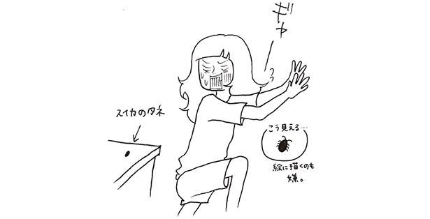 シンクに落ちた一粒のスイカの種ですら…