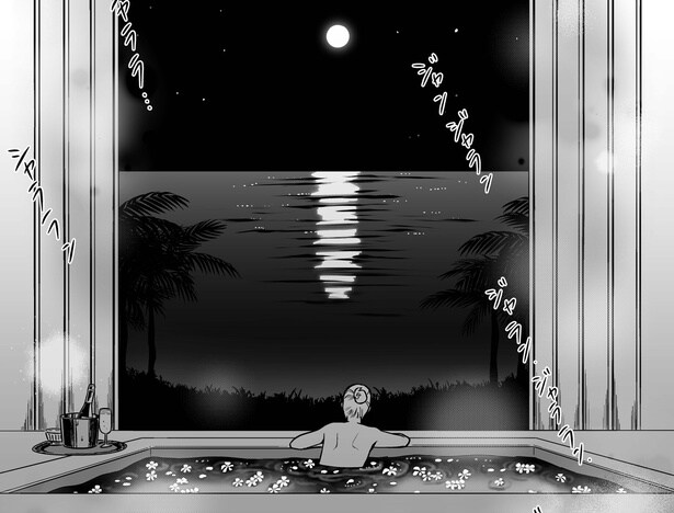 非日常なバスタイム